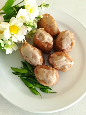 Cara Gampang Membuat Resep Tahu bakso daging ayam super yang Bisa Manjain Lidah Anti Ribet, Bisa Manjain Lidah