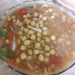 A picture of Kathyawari Chana Chaat.