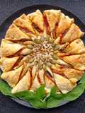 Sunflower pizza🌻