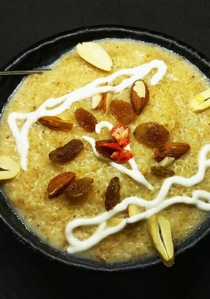 A picture of Lapsi (Sweet dish).