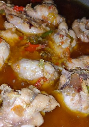 Foto resep Ungkep ayam kuah pedas
