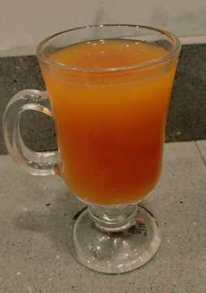 A picture of Colourful drink.