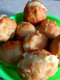 Foto resep Donat kentang isi vla susu