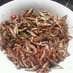 A picture of Fried Omena.