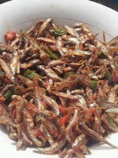 A picture of Fried Omena.