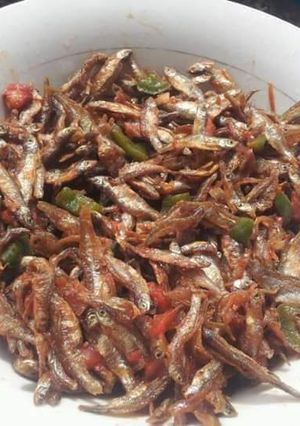 A picture of Fried Omena.