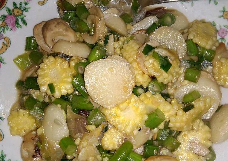 Resep Tumis sayur bekal simple Lezat