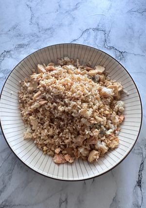 Foto resep Nasi Goreng Salmon