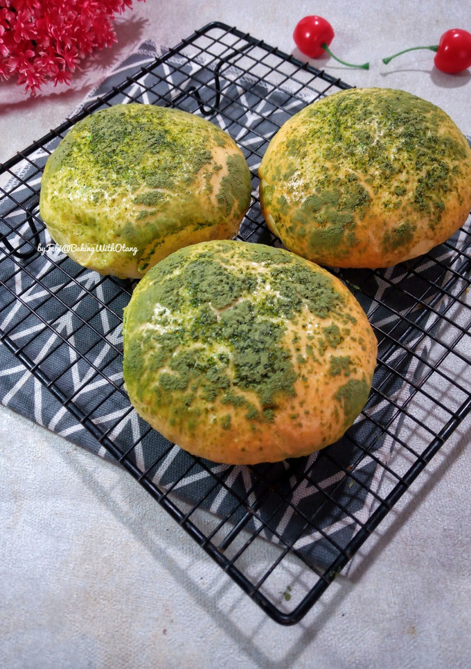 Foto resep Greentea Mushroom Buns