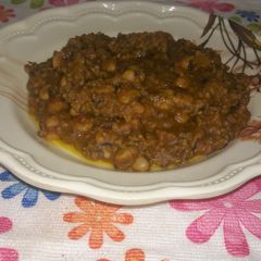 Gero da wake jollof A picture of Gero da wake jollof.