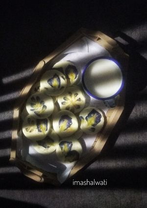 Foto resep Kukis maizena bunga telang