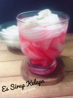 Foto resep Es Sirup Kelapa (Kelapa KW)