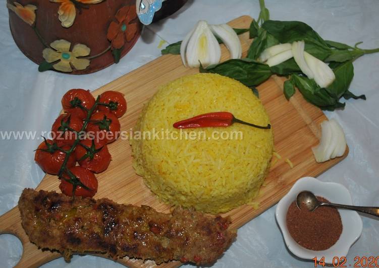 How to Prepare Perfect Iranian Pan Fried Ground Chicken Kebab