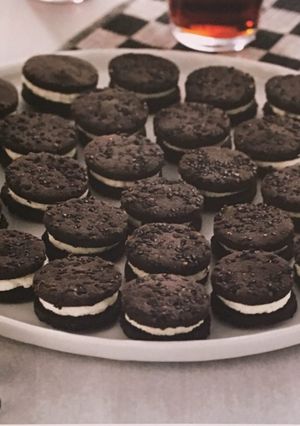 A picture of Black Olive biscuits.