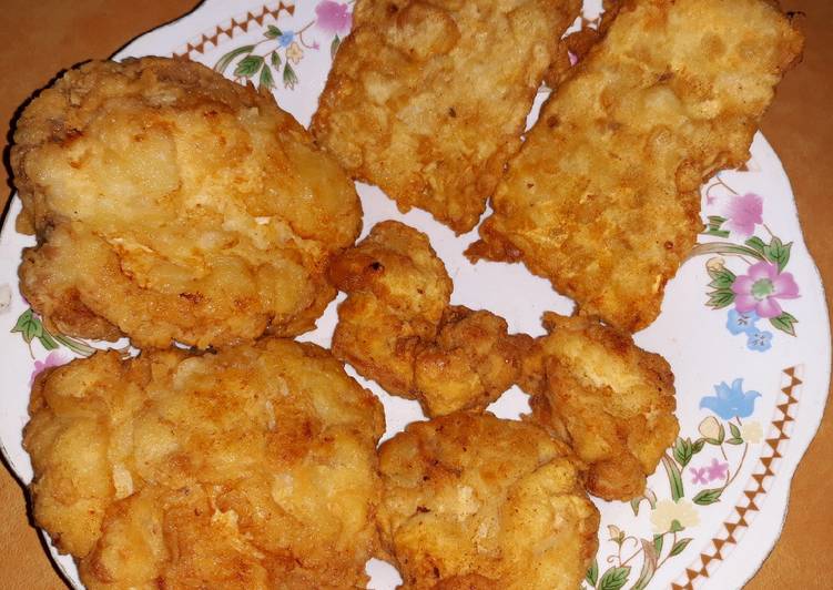 Langkah Mudah untuk Membuat Ayam goreng crispy kres kres yang Enak