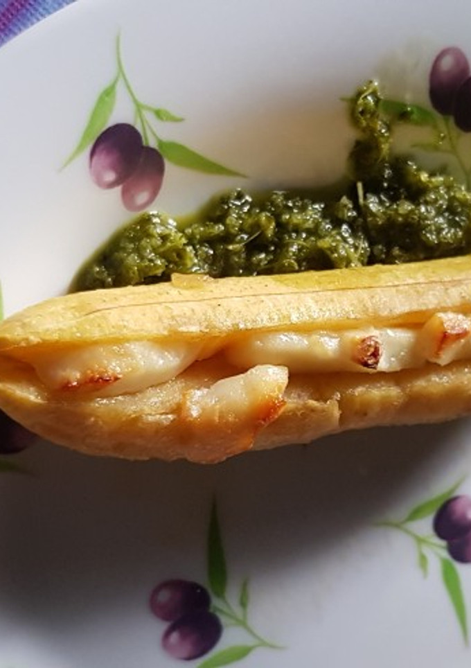 Una foto de Plátano asado con queso tm5