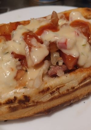 Una foto de Choriperro🍅🌭a mi estilo🍖🥓🌭