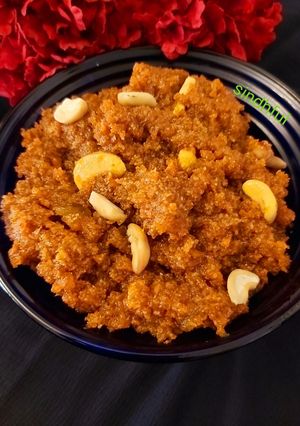 A picture of Gajar ka Halwa.