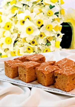 عکسی از دستور کیک پنبه ای با شیره