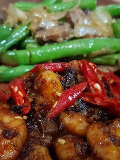 Foto resep Udang Bakar Ca Buncis
