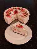 Frozen Strawberry Cream Pie