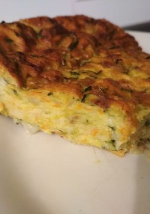 Una foto de Pastel zapallitos sin masa