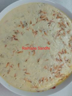 Foto resep Stim telur dengan ebi dan jamur shitake