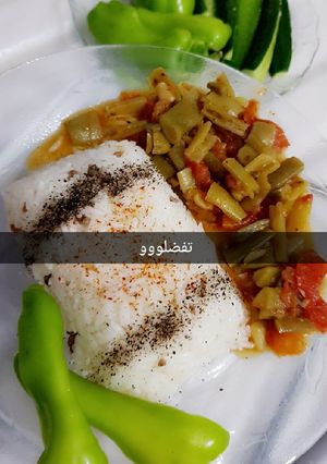 صورة لوصفة فاصولية ببندورة