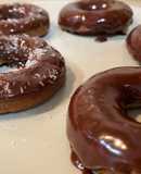 Fit donut de chocolate de avena y coco 🥥 ¡sin azúcar!