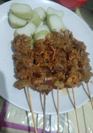 Foto resep Sate kikil bumbu kacang (versi abang2)