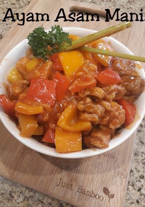 Foto resep Ayam Asam Manis