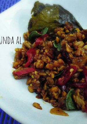 Foto resep Kering tempe pedas manis