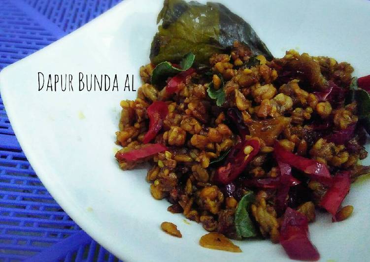 Langkah Mudah untuk Membuat Kering tempe pedas manis, Lezat Sekali
