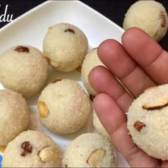 A picture of Rava ladoo | Easy rava ladoo Recipe | Instant ladoo |.