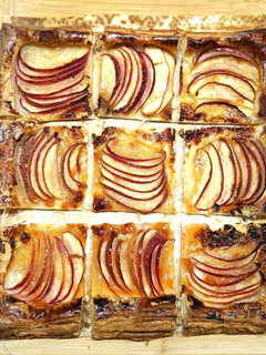 Una foto de Hojaldre de manzana