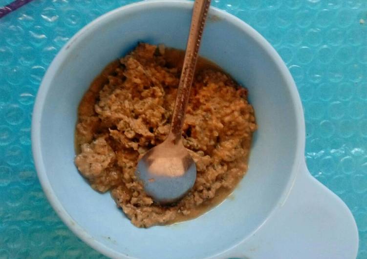 Rahasia Memasak MPASI Bayam Wortel Ati Ayam (7bln) yang Lezat