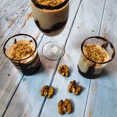 A picture of Walnut Rabri (chocolate touch).