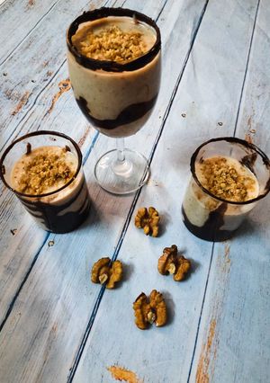 A picture of Walnut Rabri (chocolate touch).