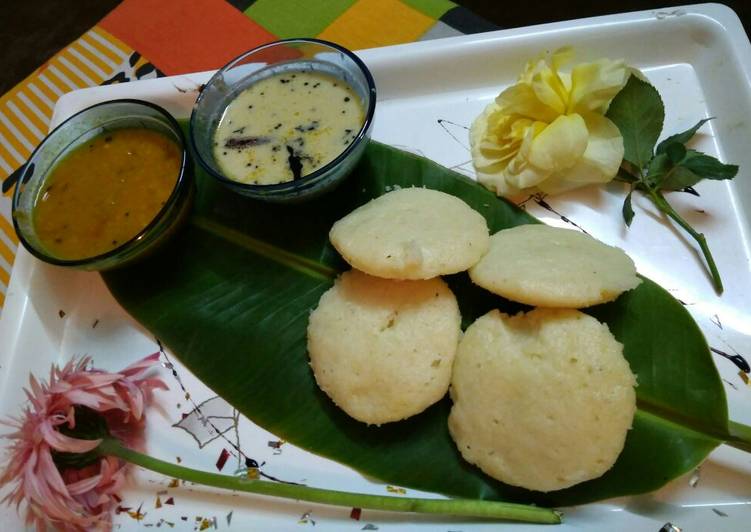 Steps to Prepare Quick Sambhar idli