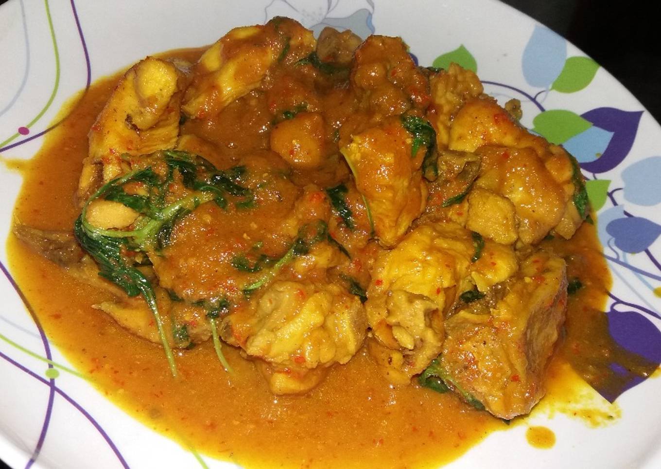 Resep Ayam rica rica daun kemanggi Anti Gagal