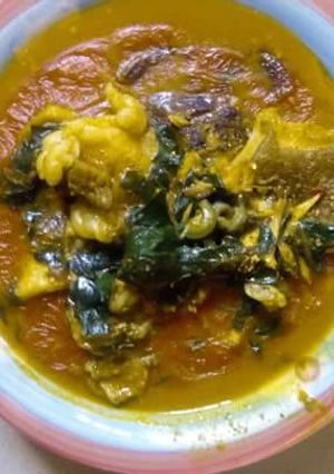 A picture of Ofe achi.
