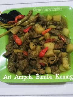 Foto resep Ati Ampela Bumbu Kuning