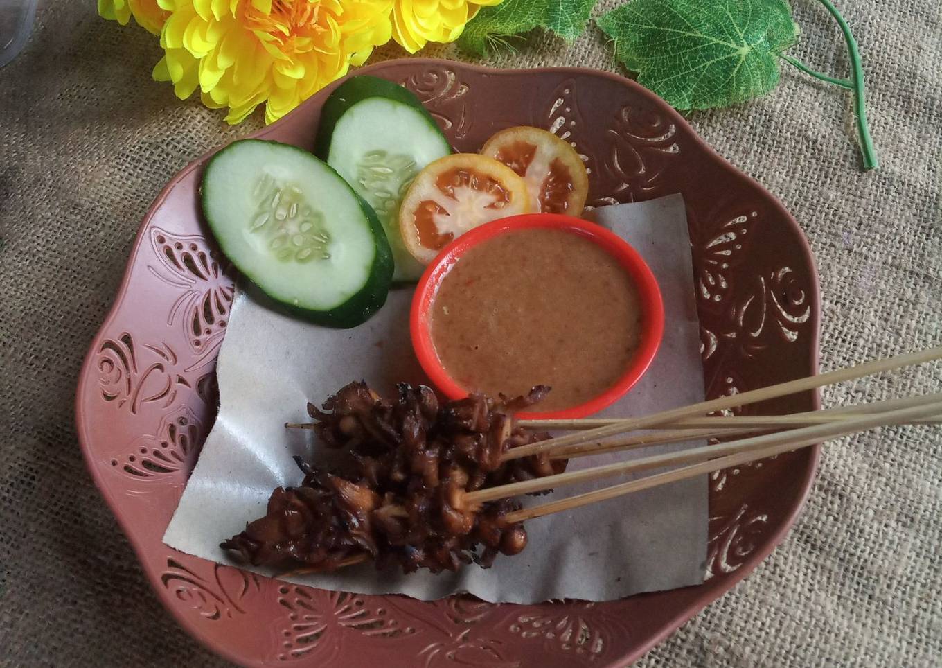 Sate Jamur Tiram