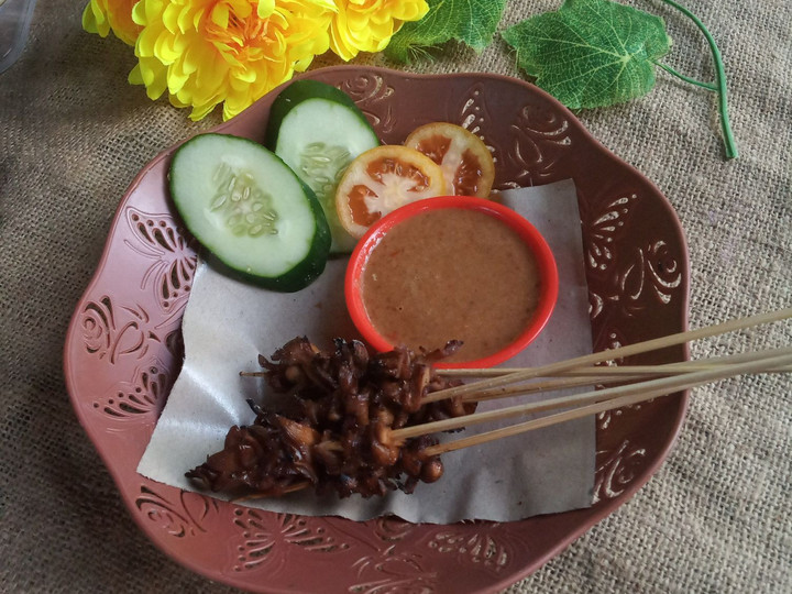 Resep: Sate Jamur Tiram Untuk Jualan