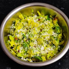 A picture of Cabbage Thoran.