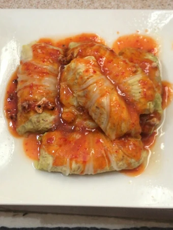 Langkah Mudah untuk Membikin Resep Sawi putih gulung isi yang Sempurna Anti Ribet, Menggugah Selera