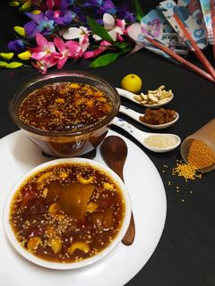 মিক্সড ড্রাই ফ্রুট চাটনি(Mixed dry fruit chutney recipe in Bengali) রেসিপির প্রধান ছবি