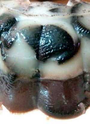 Foto resep Puding coklat oreo (tanpa telur, tanpa ribet)