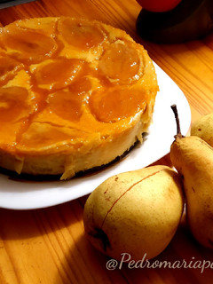 Una foto de Tarta de peras (con o sin Thermomix)