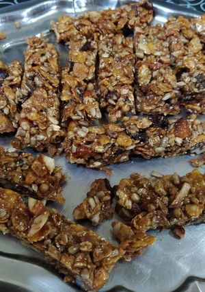 Una foto de Barritas de cereales caseras deliciosas